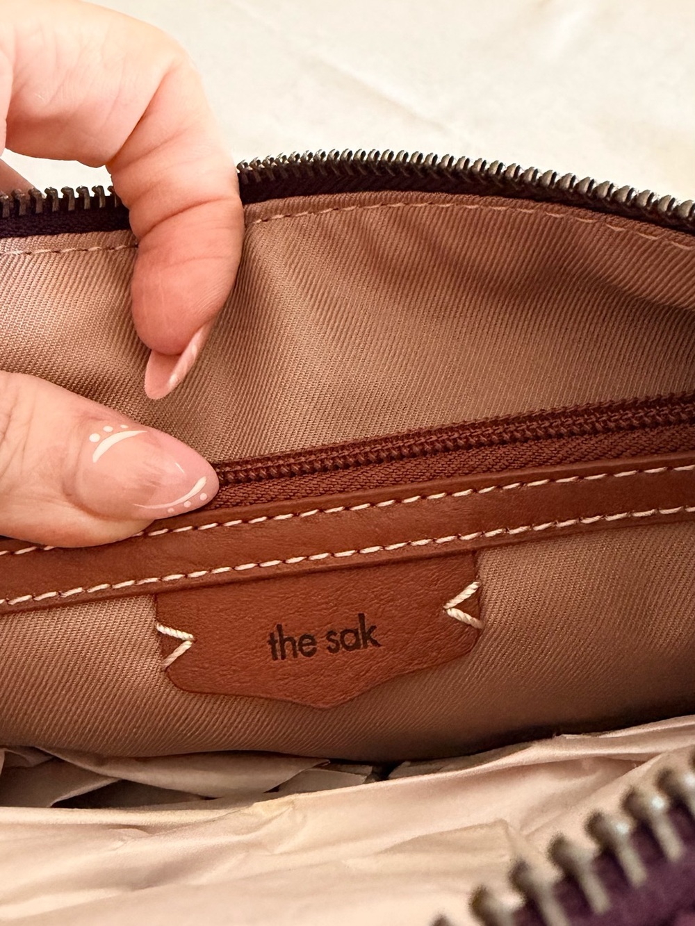 The Sak Lucia Crossbody Suede Bag - Picture 6 of 12